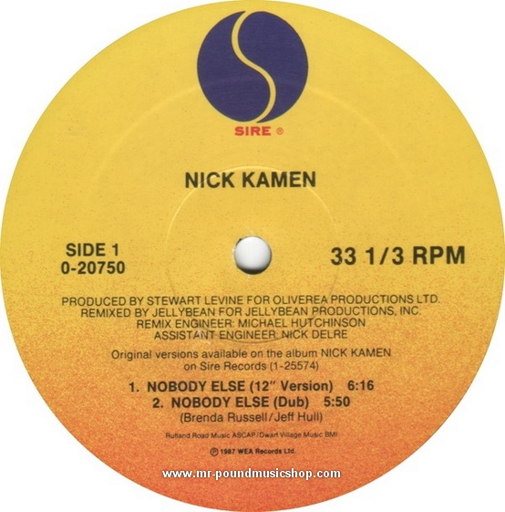 Nick Kamen - Nobody Else