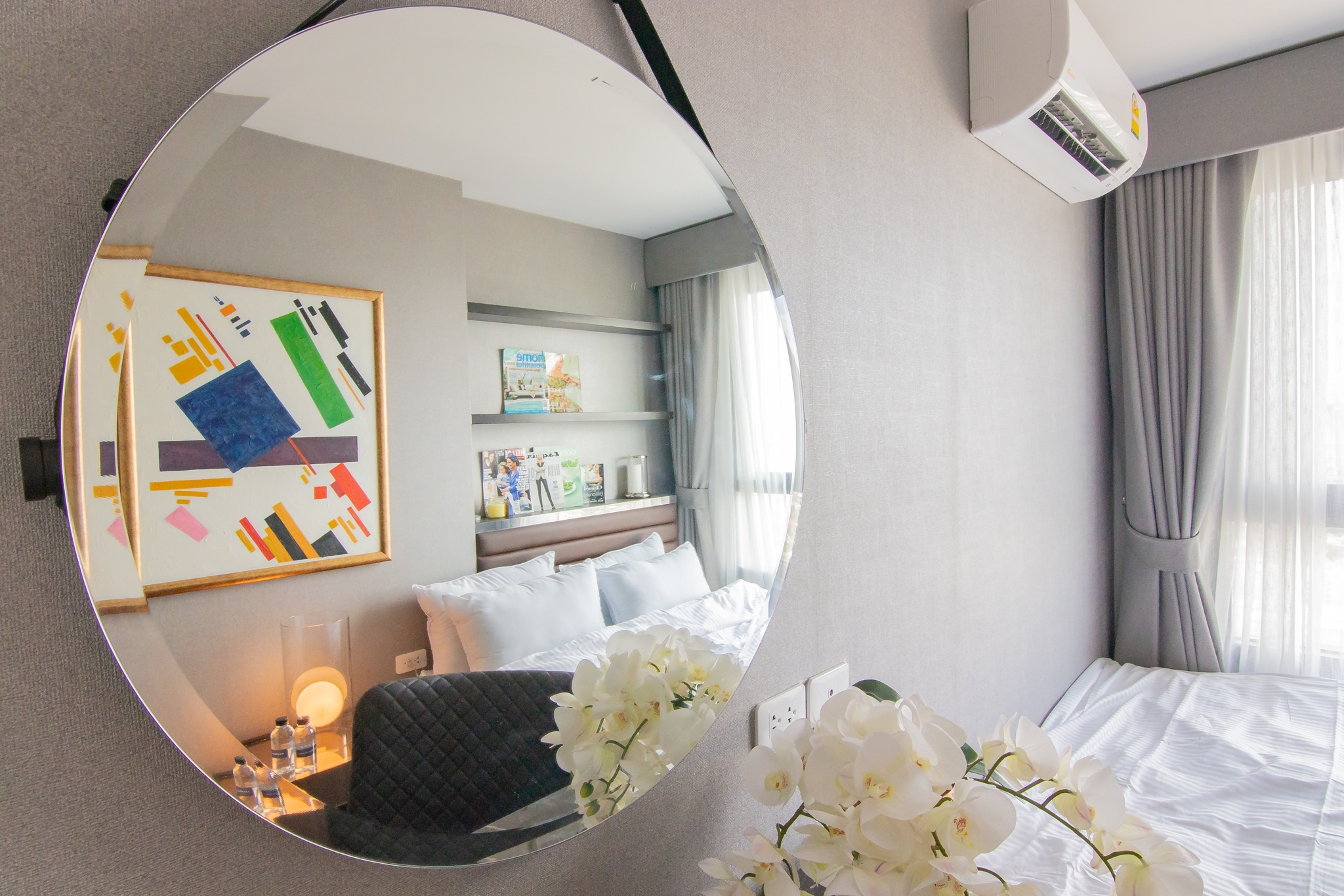 ให้เช่าคอนโด Ideo Sukhumvit 93 (ไอดีโอ สุขุมวิท 93) 2 ห้องนอน 2 ห้องน้ำ ขนาด 52.3 ตรม ชั้น 36 ห้องตกแต่ครบพร้อมอยู่