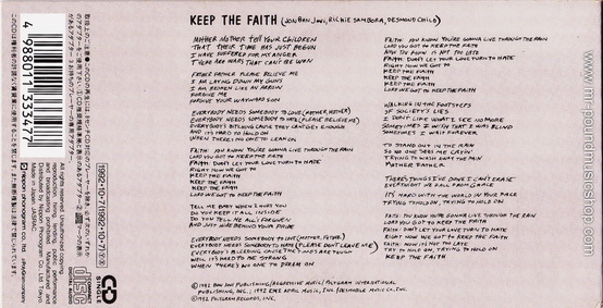 Bon Jovi - Keep The Faith