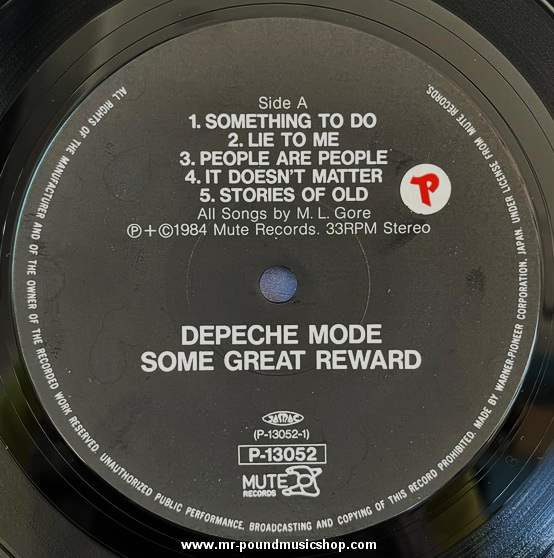 Depeche Mode - Some Great Reward