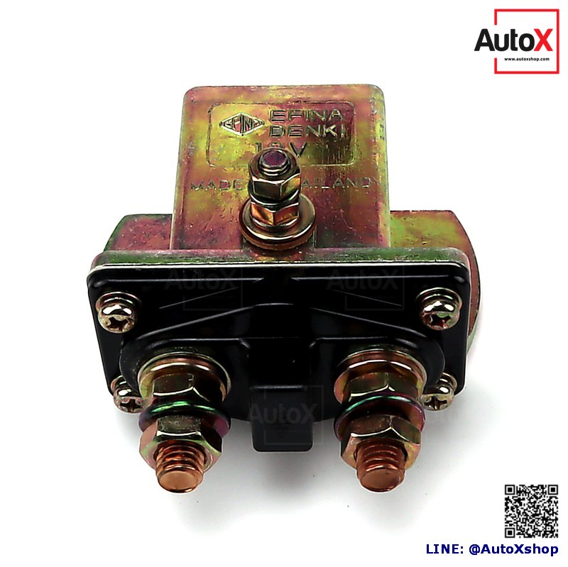 รีเลย์ช่วยสตาร์ท เหลี่ยม มีปุ่มกด 12V SS-75 EN914012 ยี่ห้อEPINA