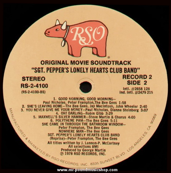 Various Artists - Sgt. Pepper's Lonely Hearts Club Band (Soundtrack)