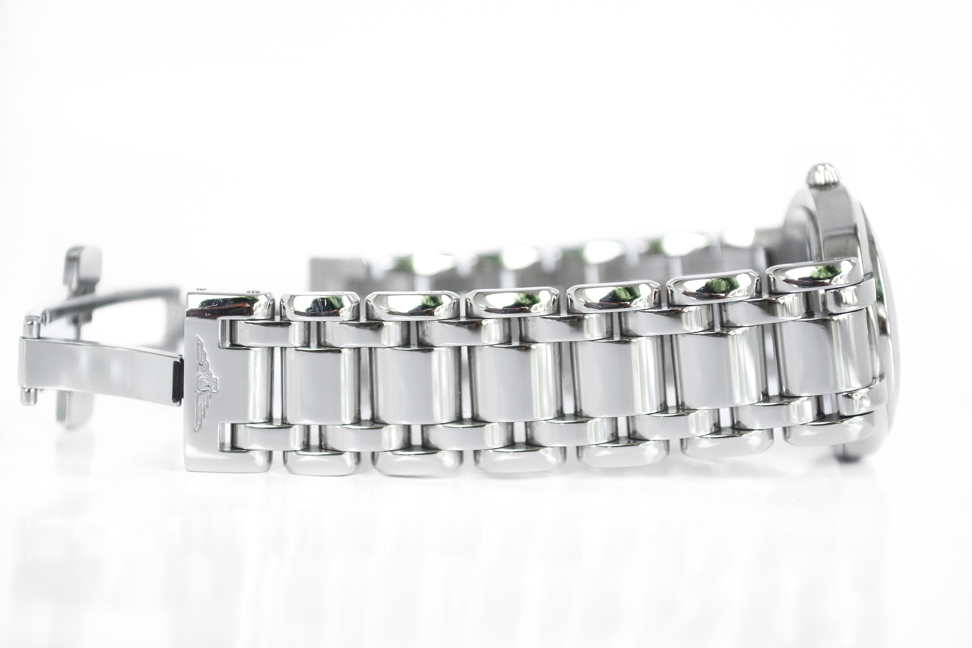 Longines Primaluna Quartz ฝังเพชร หน้ามุก