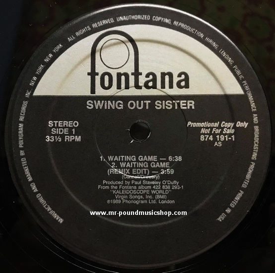 Swing Out Sister - Waiting Game