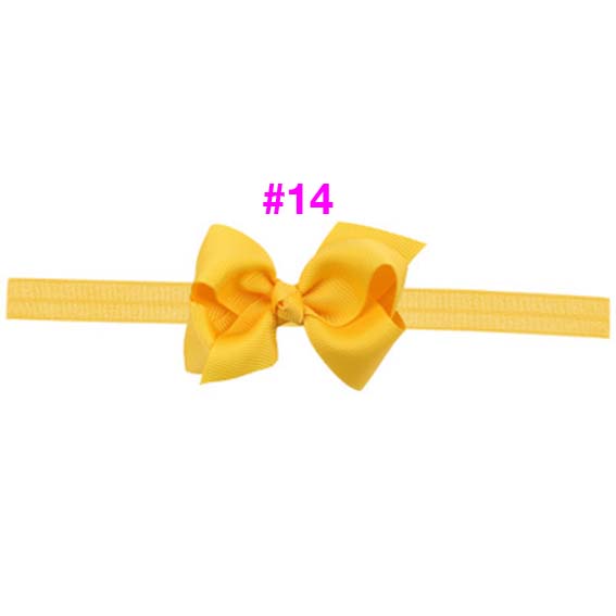 สายคาดผมโบว์บิด ไซส์โบว์ 8 cm