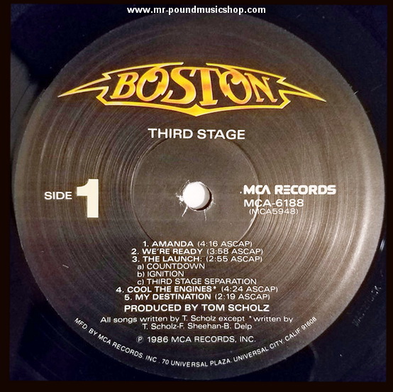 Boston - Third Stage