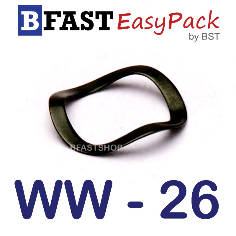 แหวนคลื่น WW-26 ( 2 ตัว/ถุง)