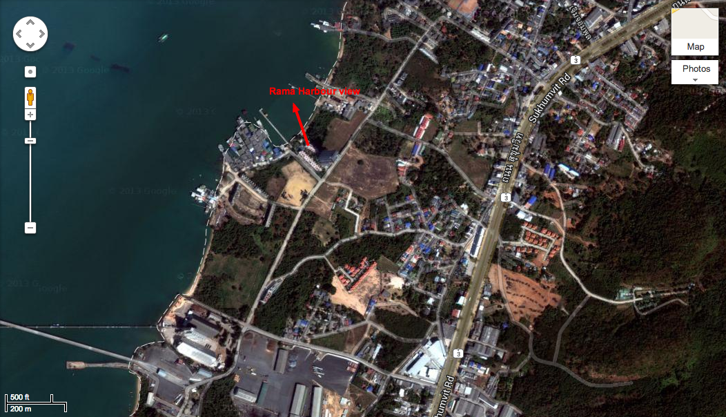 ขายบ้านริมทะเลโครงการ Rama Harbour View Condo (รามาฮาร์เบอร์วิว คอนโดมิเนียม) 4 ห้องนอน 4 ห้องน้ำ