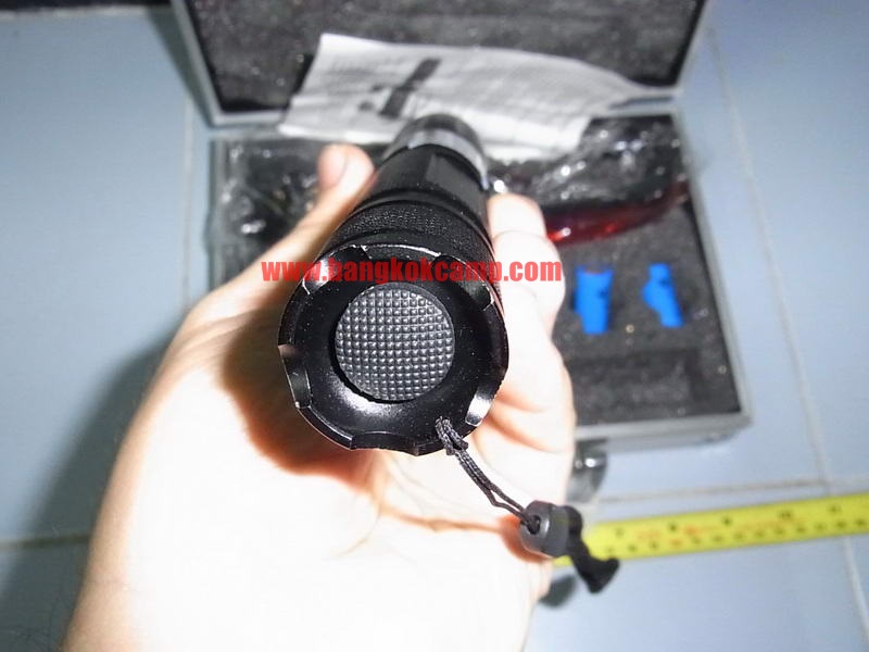 เลเซอร์ สีฟ้า LaserPointer ฺBlue แรงสุด จุดไม้ขีดติด พร้อมกระเป๋าอลูมิเนียม