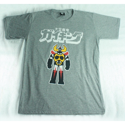 T-Shirt เสื้อยืดกันดั้ม ซุปเปอร์โรบ็อท ไกคิง Super Robot Gaiking สุดเท่ห์ สีเทา จากร้าน GUNZU !!โปรโมชั่น