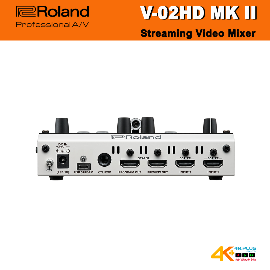 Roland V-02HD MK II Streaming Video Mixer