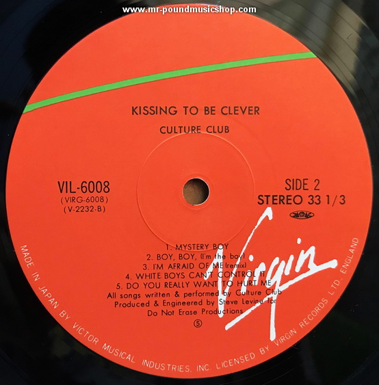 Culture Club - Kissing To Be Clever