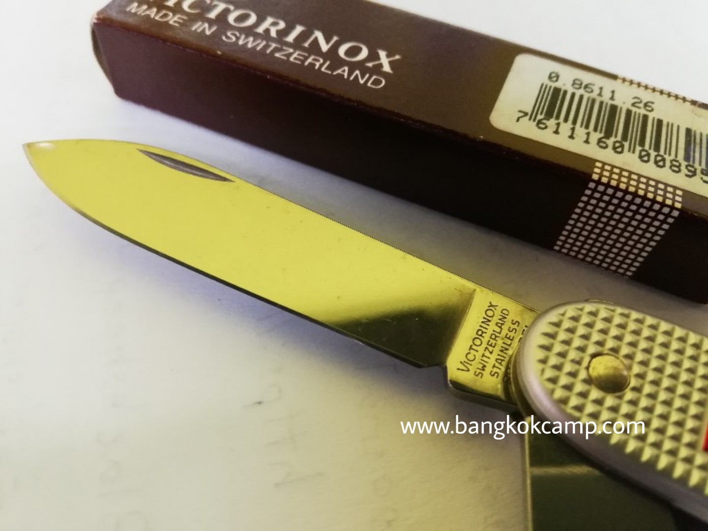 Victorinox Pioneer Alox in silver - 0.8611.26 โลโก้เก่า (หายาก NIB)