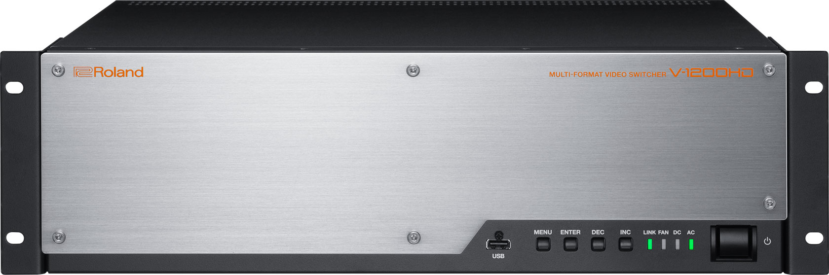 Roland V-1200HD 2 M/E Video Switcher and Processor for Broadcast