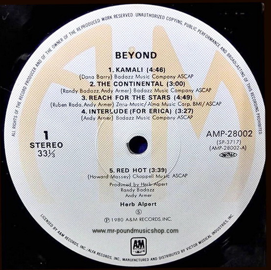 Herb Alpert - Beyond