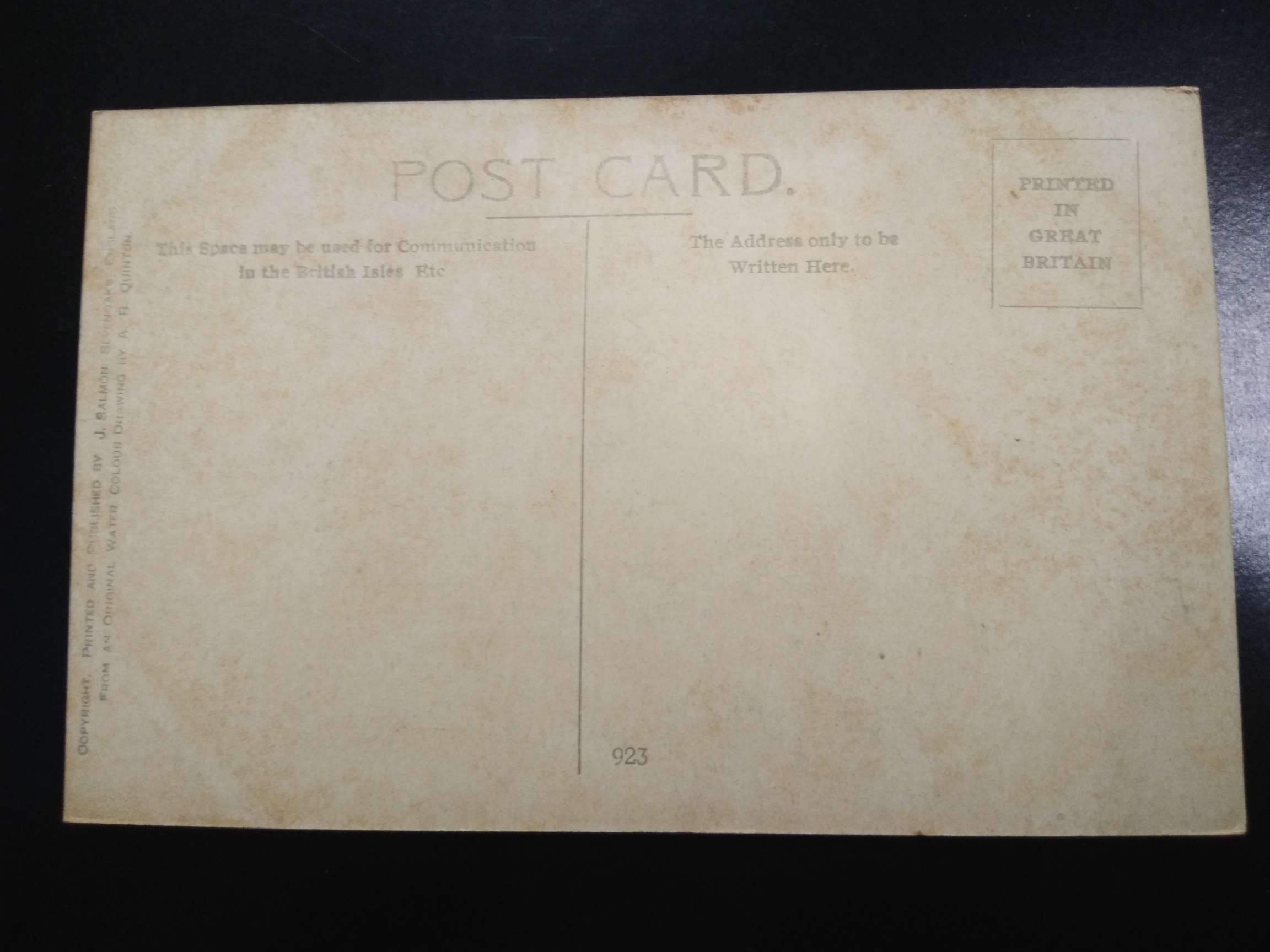 โปสการ์ดเก่า ต่างประเทศ P037