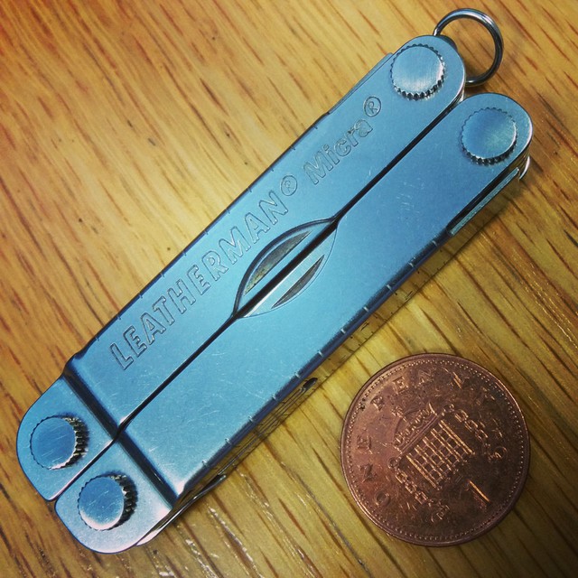 กรรไกรเอนกประสงค์ Leatherman MICRA ..... Made in USA (สีเขียว)