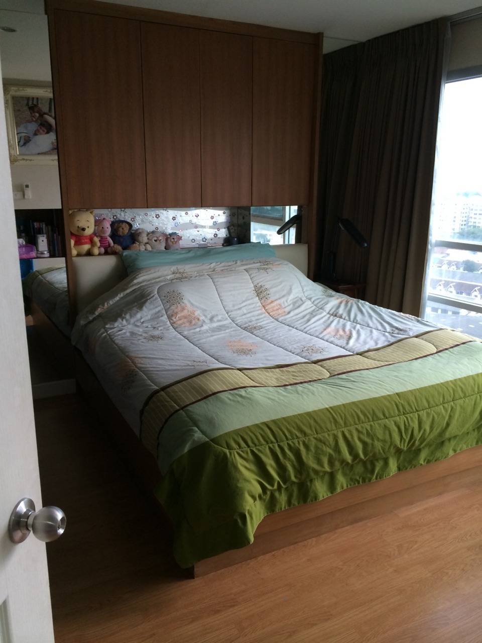 ขาย คอนโด U-delight@Huai kwang พร้อมอยู่ Fully Furnished ราคา 3.8 ล้าน ค่าโอนคนละครึ่ง 1 Bedroom : พื้นที่ 43 ตร.ม.ห้องทิศตะวันออก ตึก C, ชั้น 14, ห้องมุม