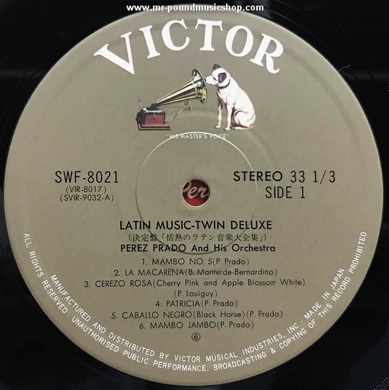 Perez Prado / Xavier Cugat and His Orchestra - Latin Music-Twin Deluxe