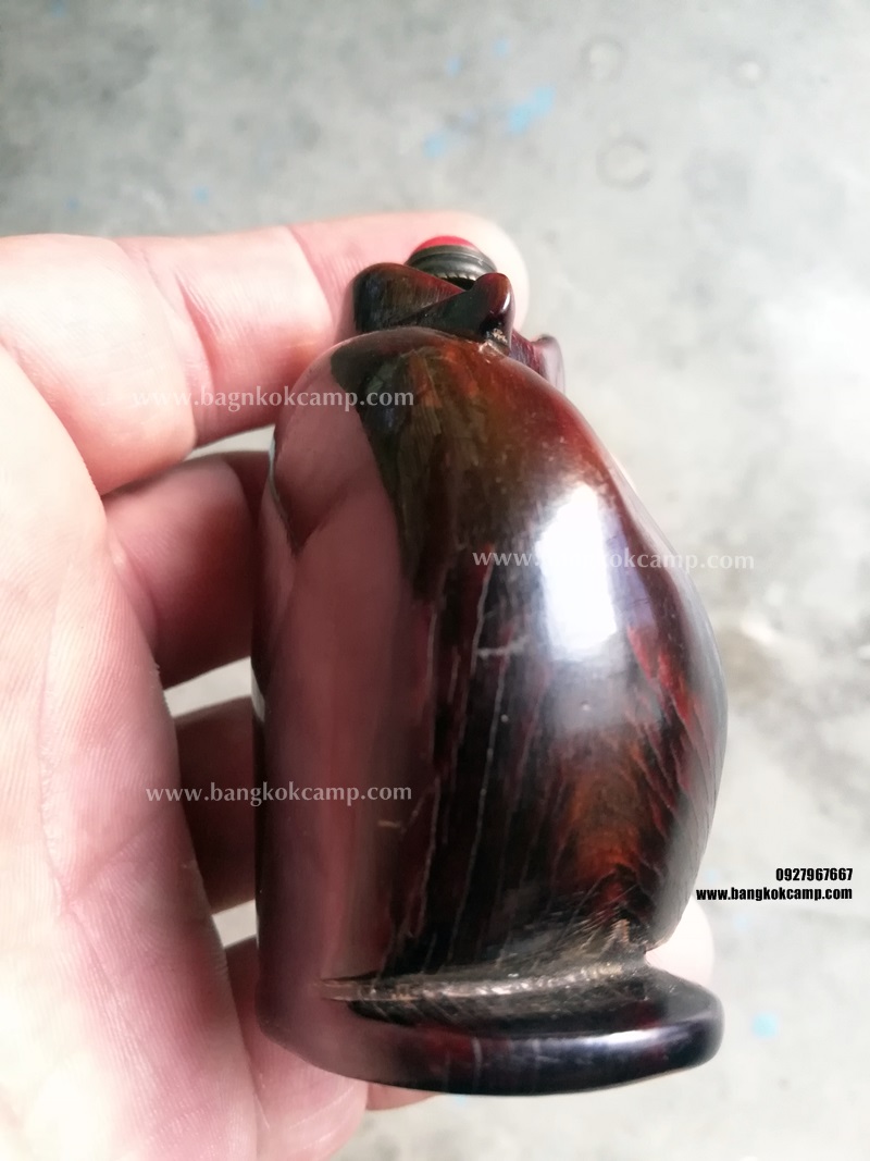 ขวดยานัตถ์ แกะจากเขาสัตว์ เทพเจ้าจีน (6)