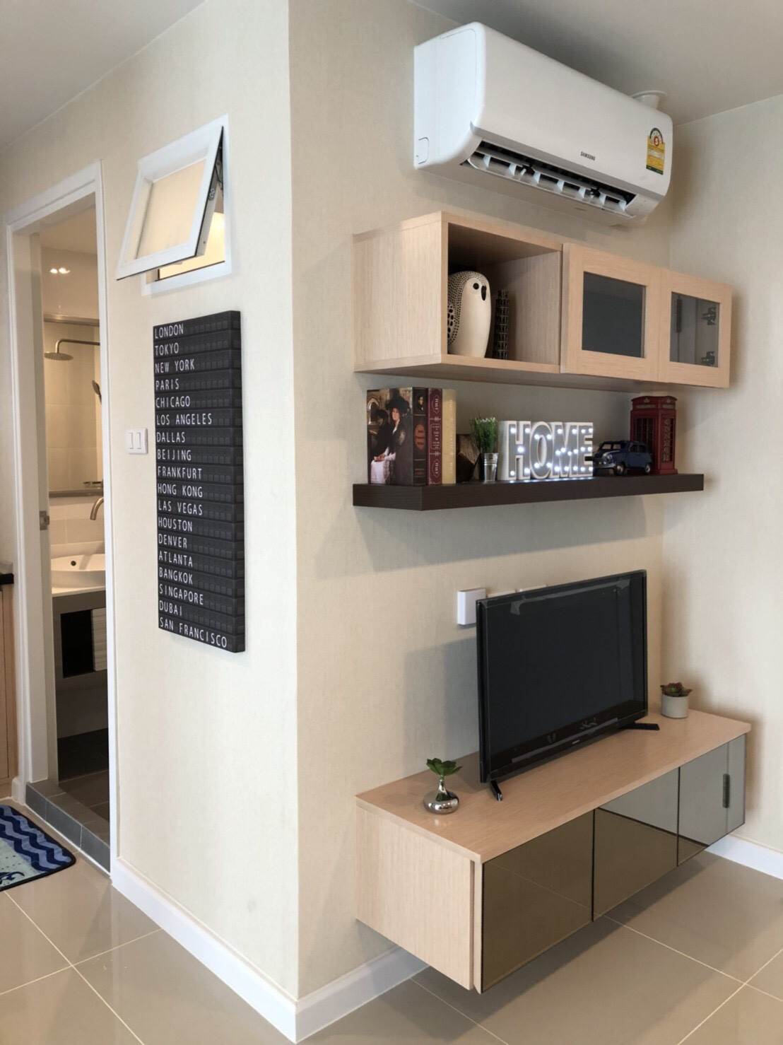 ให้เช่าคอนโด เจ ดับบลิว คอนโด @ ดอนเมือง JW Condo @ Donmuang ขนาดห้อง : 36.5 ตร.ม.