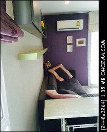 ขาย/ให้เช่า คอนโด The Key Phahonyothin ( พหลโยธิน 34 ) พื้นที่ 39.5 ตรม. ห้องมุม ตึก B ชั้น 2 fully furnish/built-in