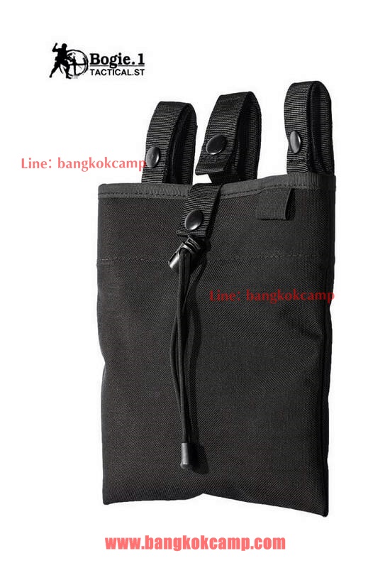 ถุงทิ้งแม็ก ยี่ห้อBogie.1 ของแท้ ผ้าCORDURA (สีดำ)