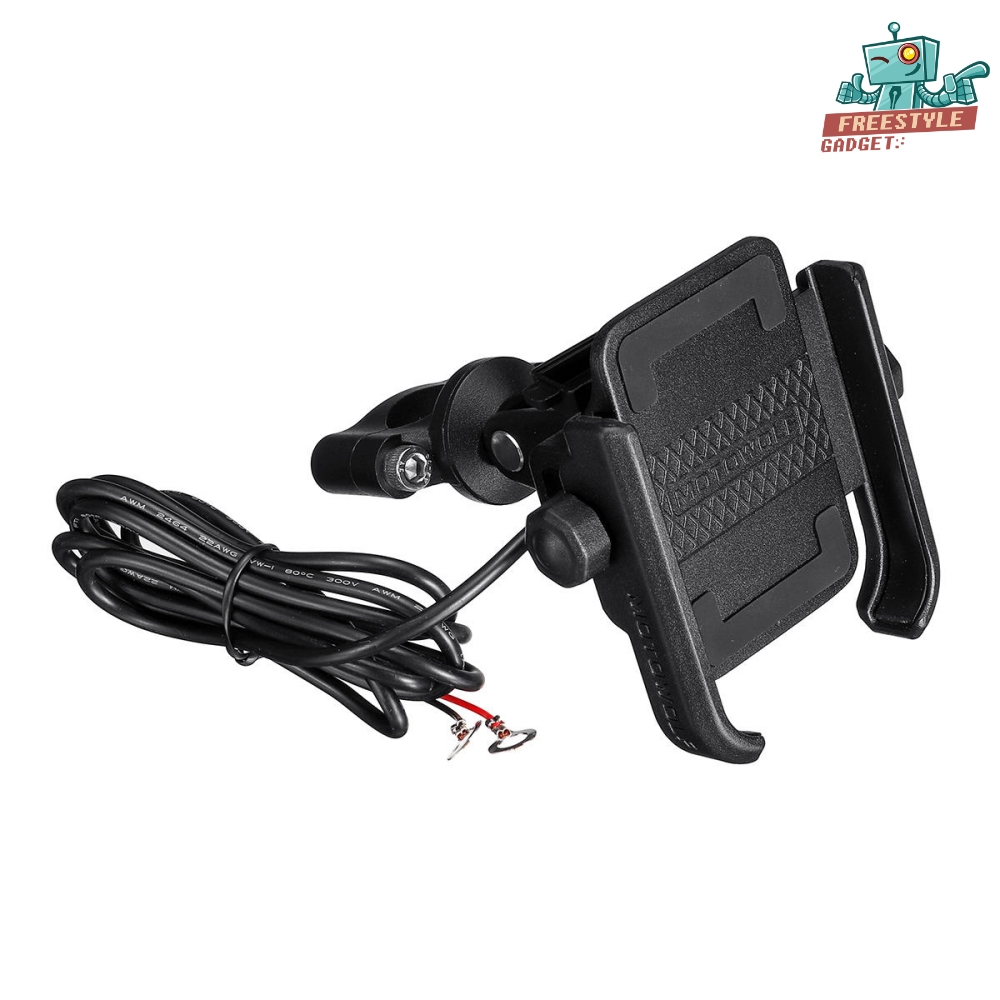 MOTOWOLF MDL 2805C USB Charges - ที่จับมือถือ ที่จับโทรศัพท์สำหรับมอเตอร์ไซค์ทุกรุ่น ของแท้ 100%