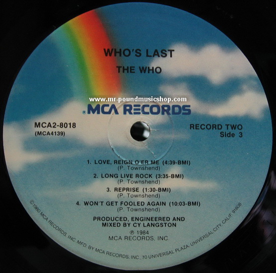 The Who - Who's Last
