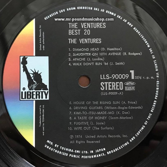 The Ventures - The Ventures Best 20