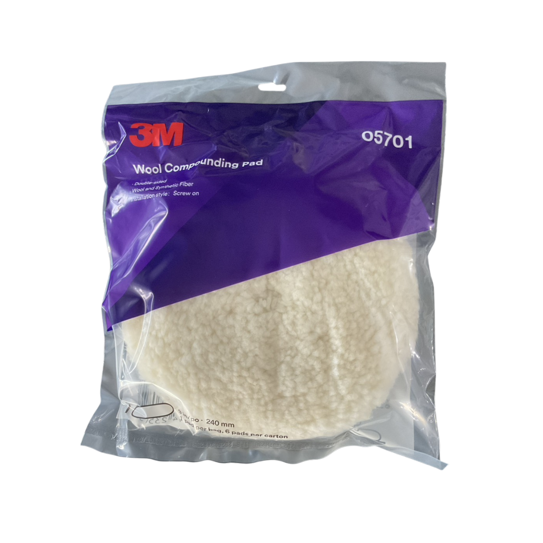 3M ลูกขัดขนแกะ 2 หน้า รุ่น 05701 สำหรับขัดหยาบ