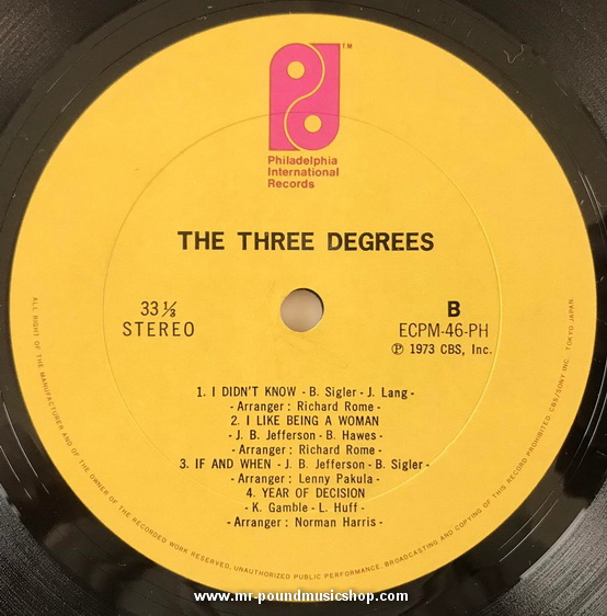 The Three Degrees - The Three Degrees