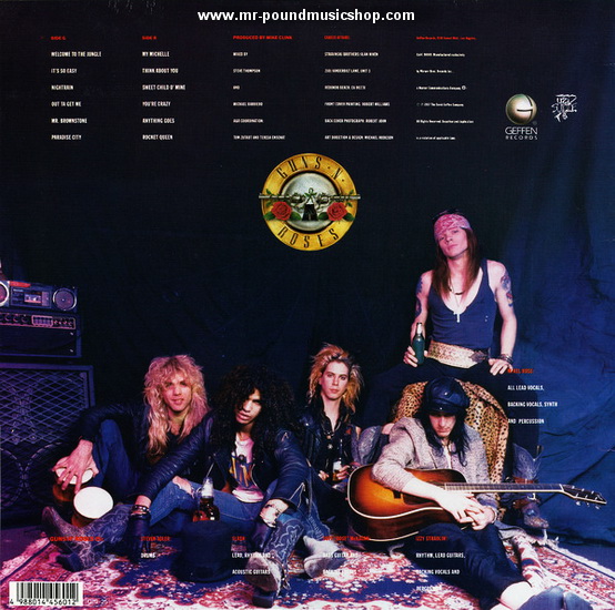 Guns N' Roses - Appetite For Destruction