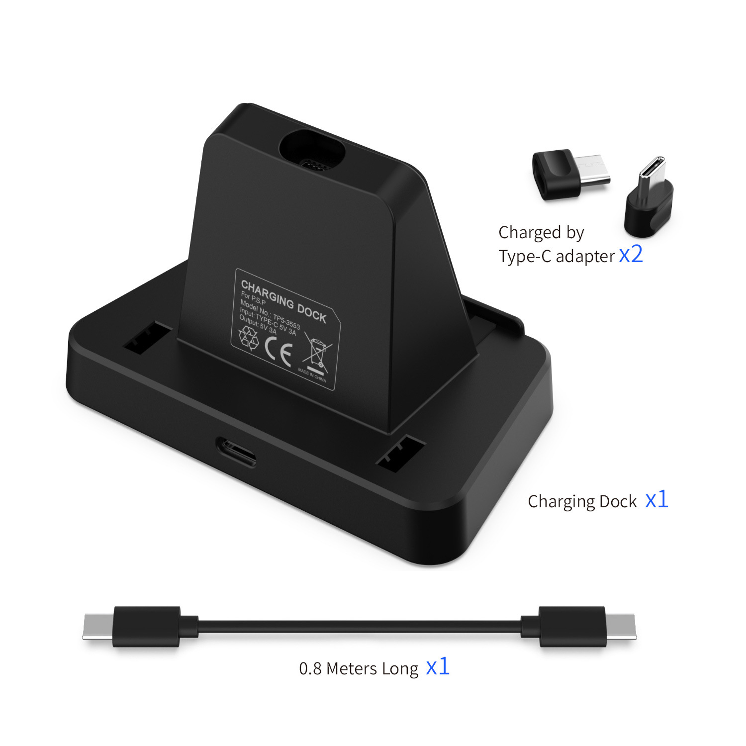 DOBE แท่นชาร์จเร็วพอร์ทแม่เหล็ก PS Portal PS5-3553 (ประกัน 1 เดือน)