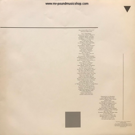 Rickie Lee Jones - Pirates