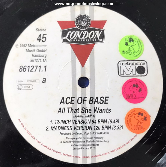 Ace of Base - All That She Wants