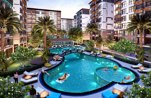 ให้เช่าคอนโด คอนโด ซัมเมอร์ การ์เดนท์ แจ้งวัฒนะ 19 Summer Garden 19ห้องนอน 1 ห้องน้ำ ห้องมุม พื้นที่ 34 ตร.ม