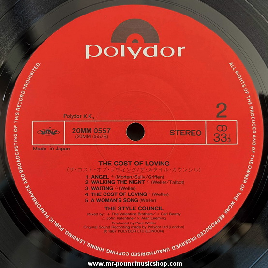 The Style Council - The Cost of Loving