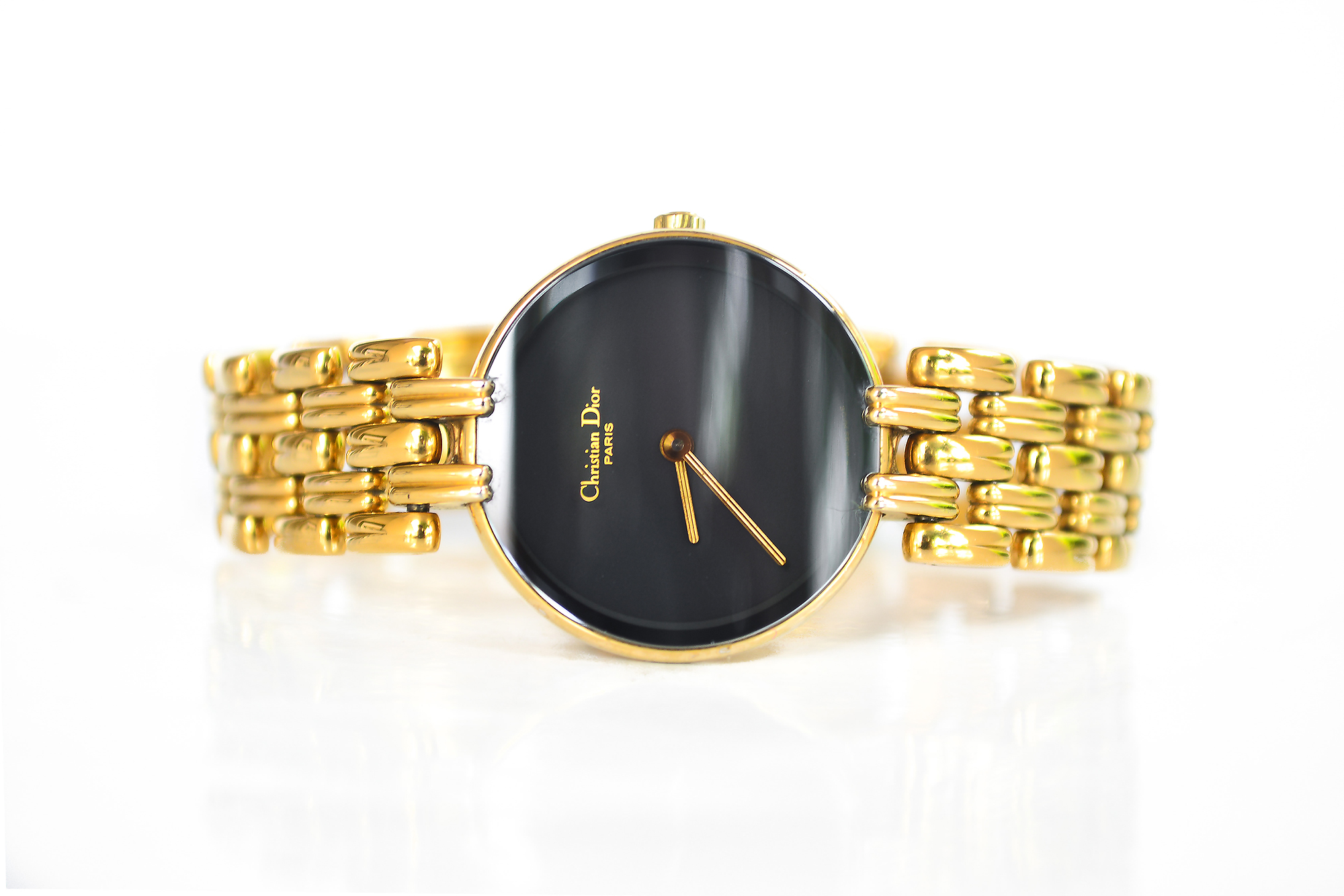 Christian Dior lady Quartz เรือนทอง (Sold)