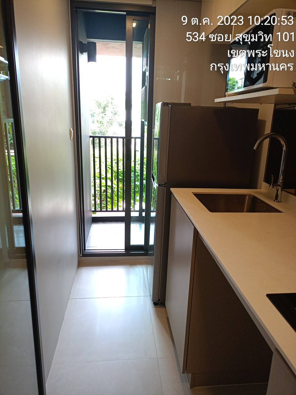 ขาย / เช่าคอนโด The privacy s101 (เดอะ ไพรเวซี่ เอส 101) 1 ห้องนอน 1 ห้องน้ำ ขนาด 27.46 ตรม ชั้น 3 วิว สวน ทิศ ตะวันตก อาคาร B
