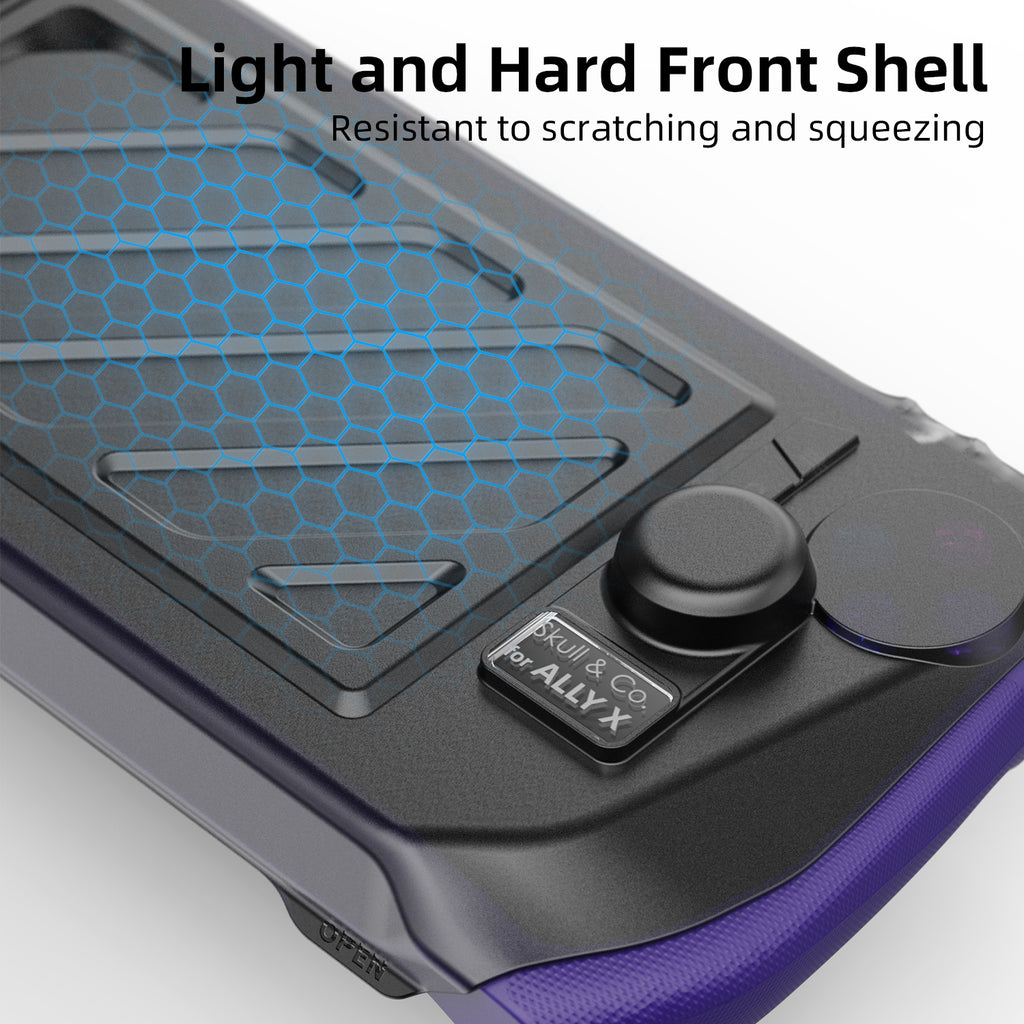 Skull & Co. The HardShell Front Cover for ROG Ally X StandGrip (GripCase)