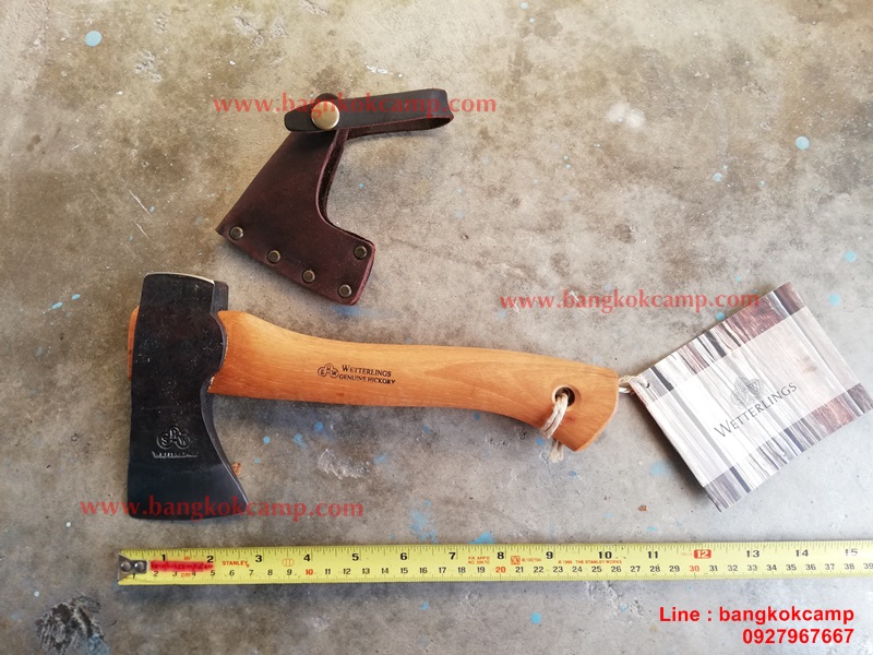 ขวานสวีเดน(Handmade) SWEDISH AXES Wetterlings Made in Sweden ยาว10นิ้ว ใหม่เก่าเก็บ