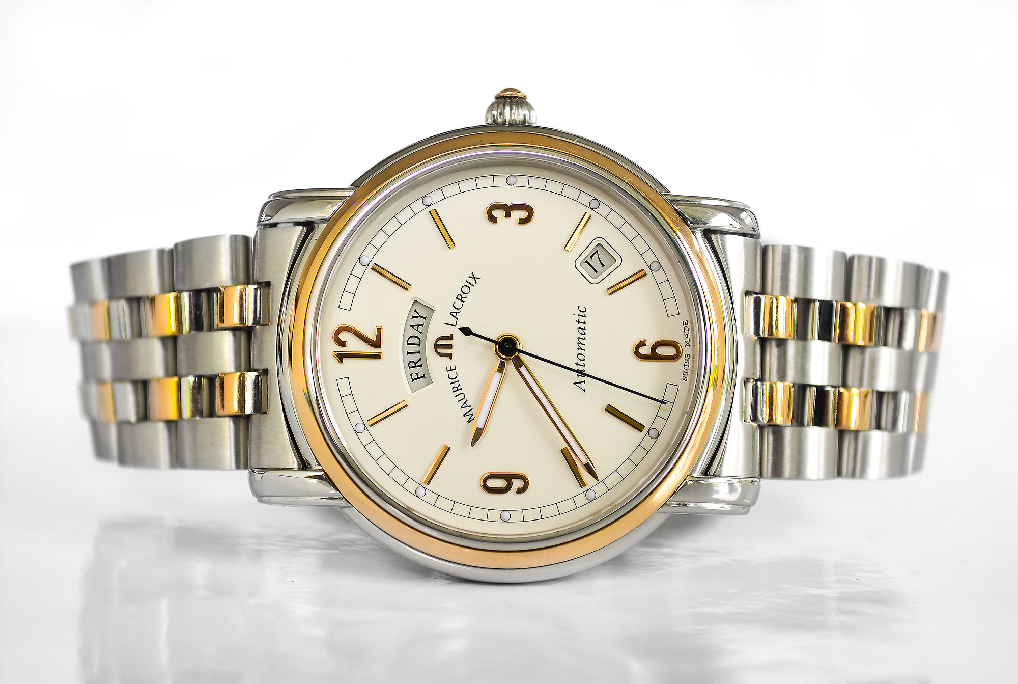 Maurice Lacroix Pontos Automatic ขอบ 18K (Sold)