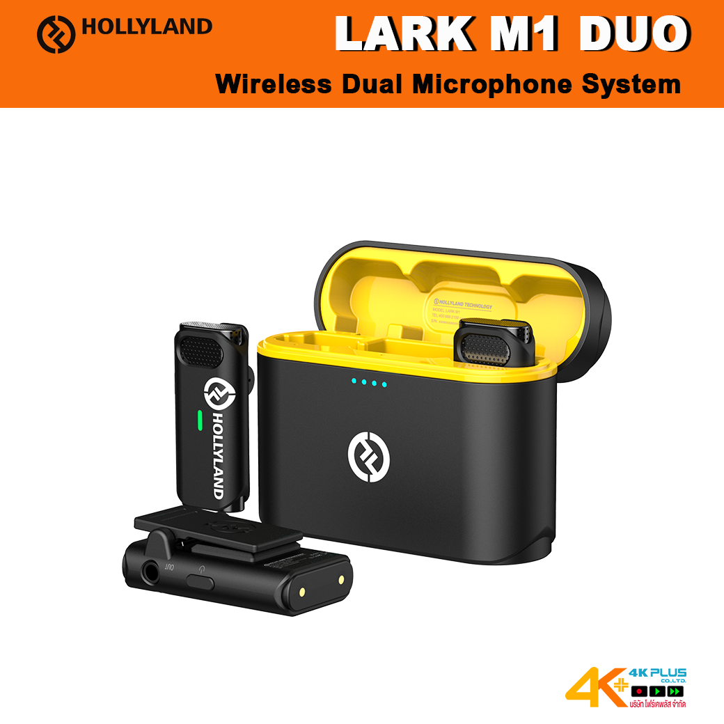 HollyLand Lark M1 Duo (Black) Wireless Microphone
