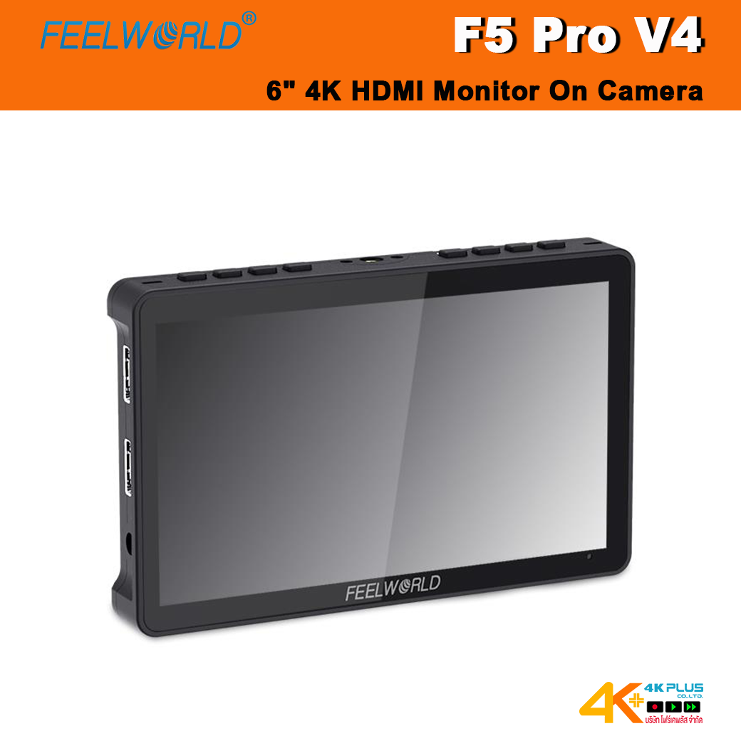 FEELWORLD F5 Pro V4 6" 3D LUT 4K HDMI Monitor