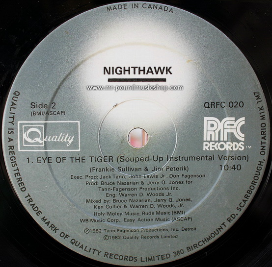 Nighthawk - Eye Of The Tiger