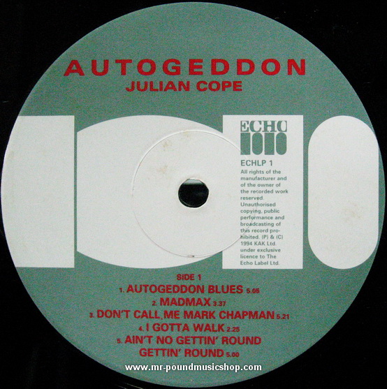 Julian Cope - Autogeddon