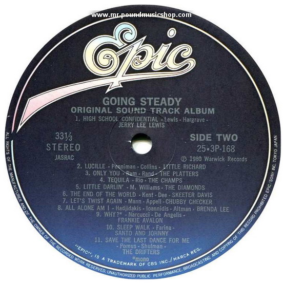 Various Artists - Going Steady : Original Soundtrack Album