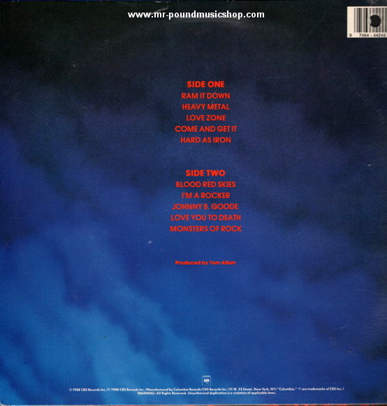 Judas Priest - Ram It Down