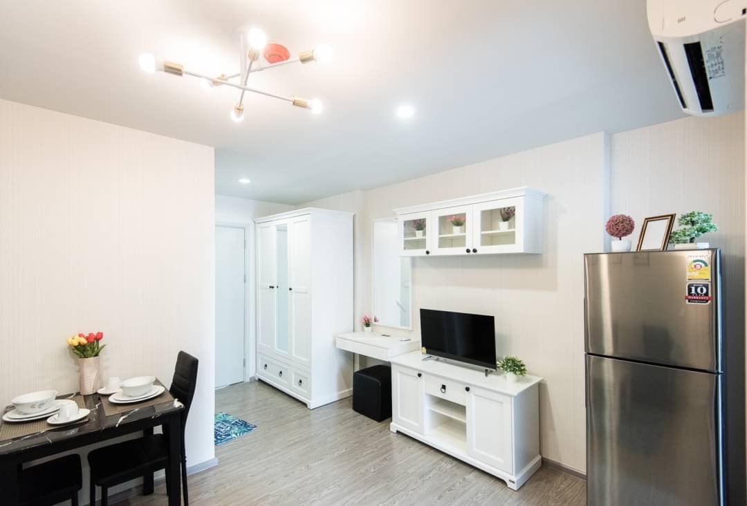 ขาย/ให้เช่าคอนโด Reach Phaholyothin 52 (รีช พหลโยธิน 52) วิวสระว่ายน้ำชั้น 7 อาคาร D ชั้น 7 ห้อง 706 วิวสระว่ายน้ำ ห้องมุม พื้นที่ 30.86 ตรม.